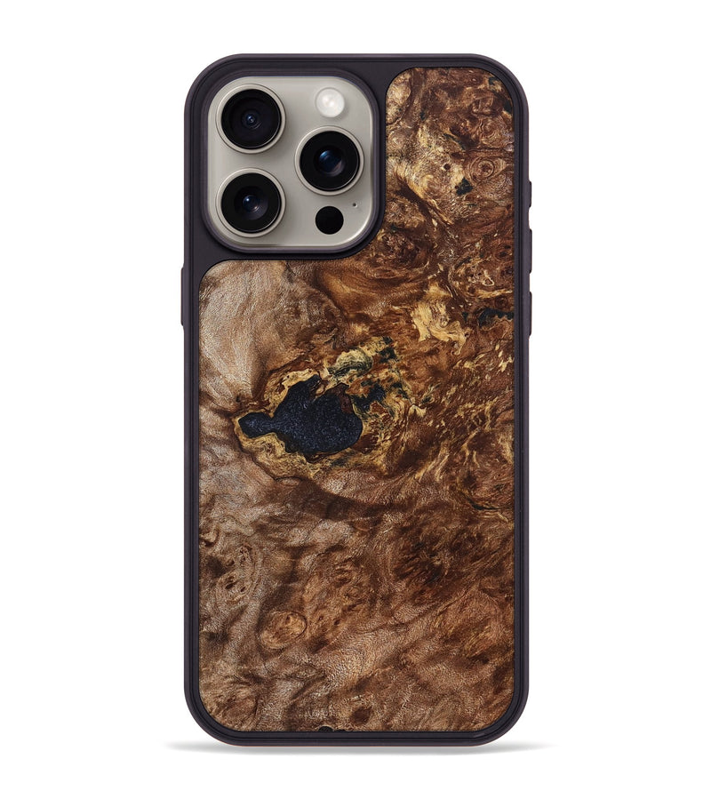 iPhone 15 Pro Max Wood Phone Case - Lillie (Wood Burl, 827826)