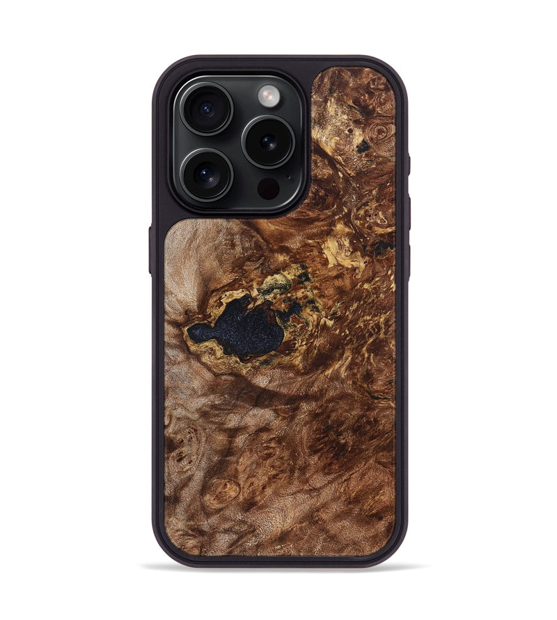 iPhone 15 Pro Wood Phone Case - Lillie (Wood Burl, 827826)