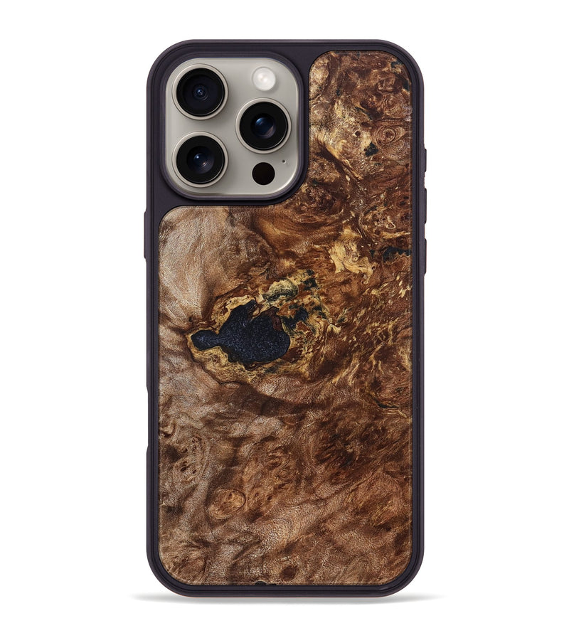 iPhone 16 Pro Max Wood Phone Case - Lillie (Wood Burl, 827826)