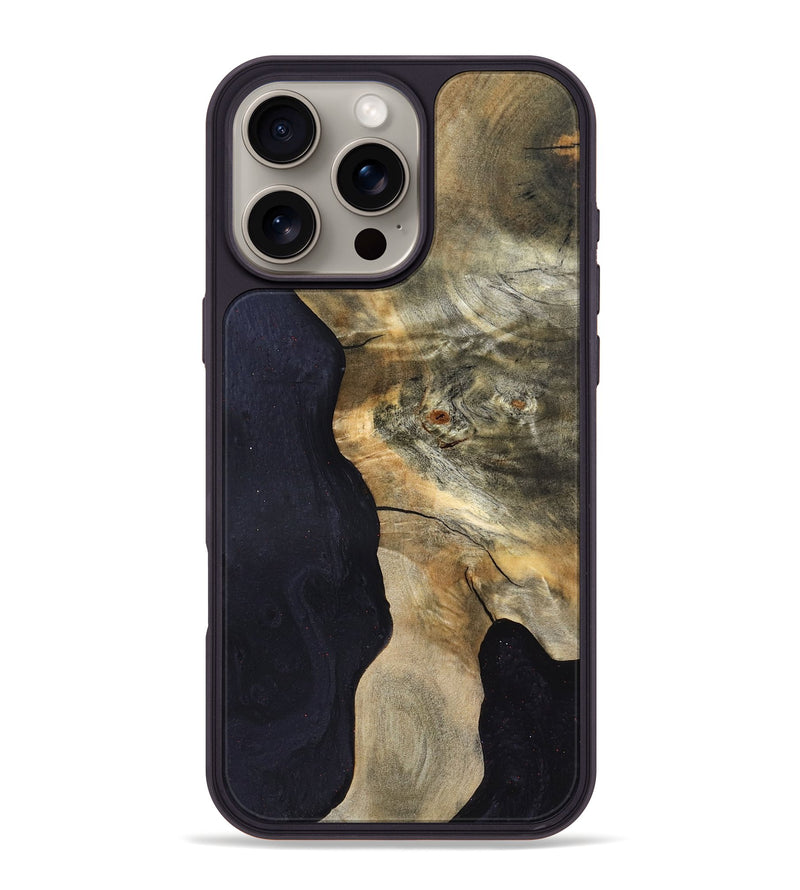 iPhone 16 Pro Max Wood Phone Case - Caryl (Wood Burl, 827827)