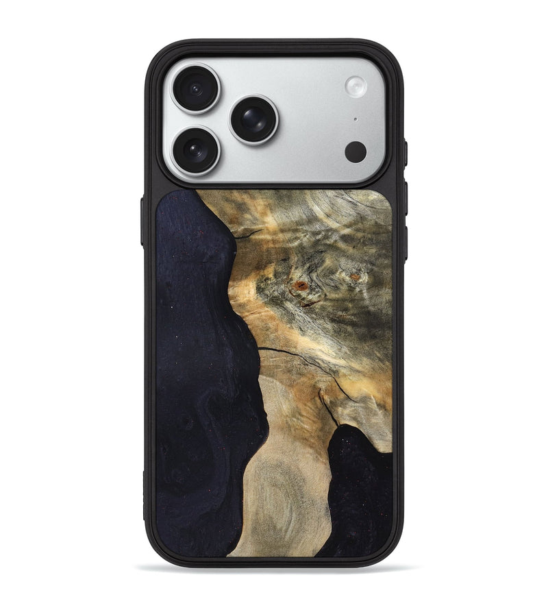 iPhone 18 Pro Max Wood Phone Case - Caryl (Wood Burl, 827827)