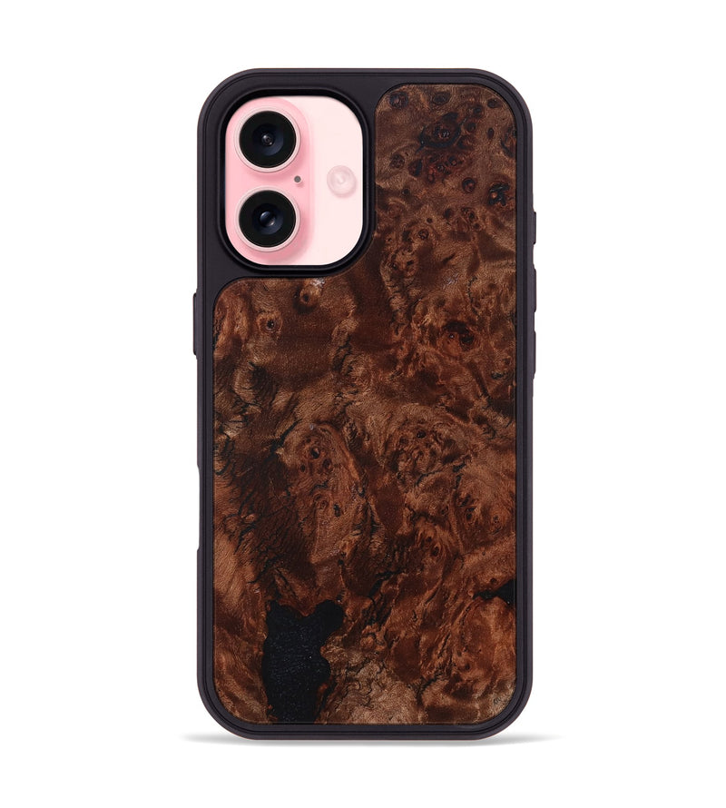 iPhone 16 Wood Phone Case - Jovani (Wood Burl, 827828)