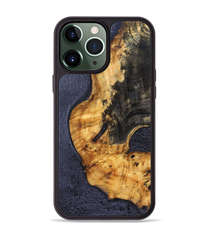 iPhone 13 Pro Max Wood Phone Case - Ben (Wood Burl, 827829)