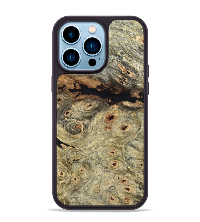 iPhone 14 Pro Max Wood Phone Case - Soleil (Wood Burl, 827830)
