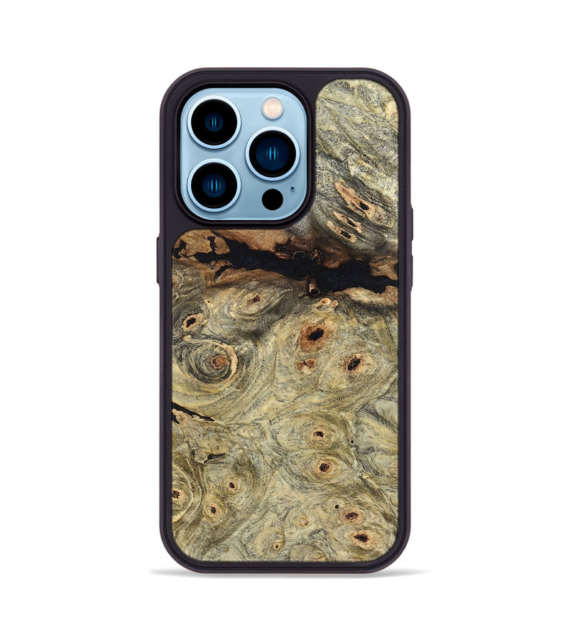 iPhone 14 Pro Wood Phone Case - Soleil (Wood Burl, 827830)