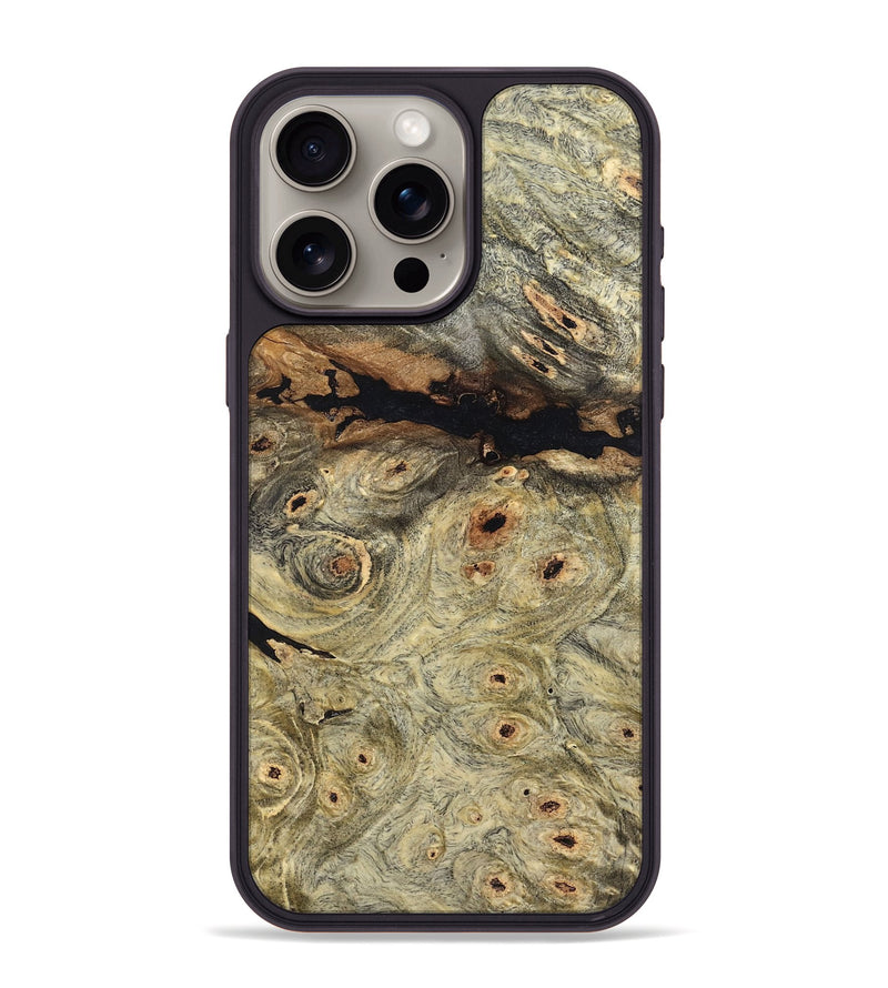 iPhone 15 Pro Max Wood Phone Case - Soleil (Wood Burl, 827830)