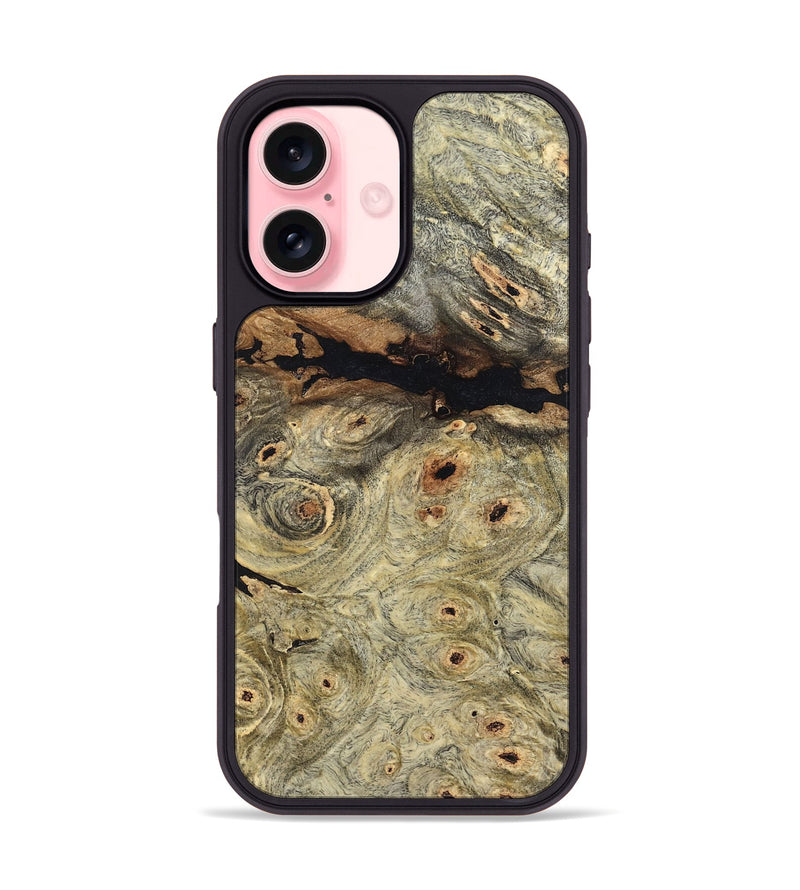 iPhone 16 Wood Phone Case - Soleil (Wood Burl, 827830)