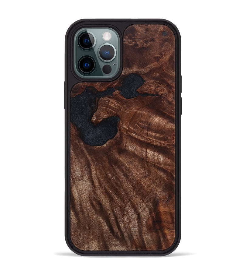 iPhone 12 Pro Max Wood Phone Case - Eldred (Wood Burl, 827832)