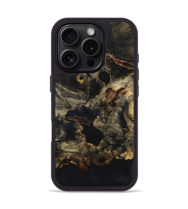 iPhone 16 Pro Wood Phone Case - Dion (Wood Burl, 827834)
