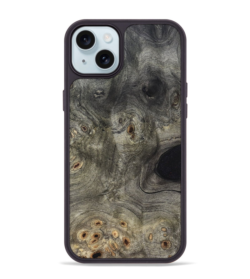iPhone 15 Plus Wood Phone Case - Adah (Wood Burl, 827835)
