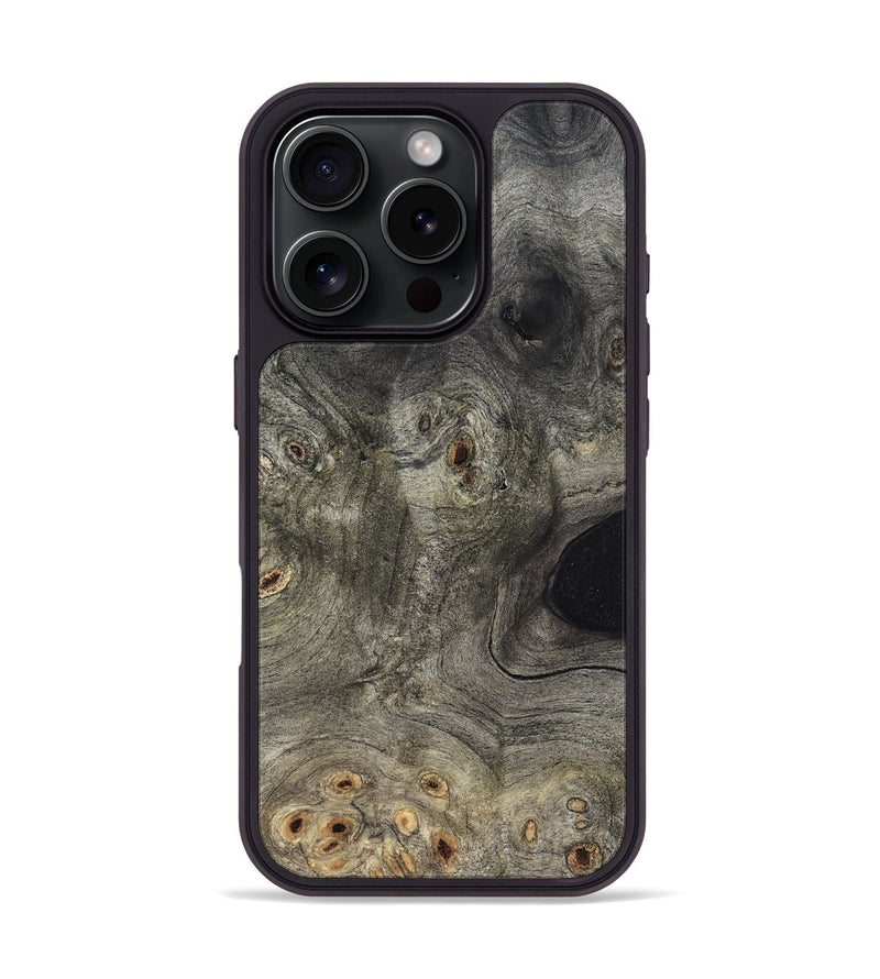 iPhone 16 Pro Wood Phone Case - Adah (Wood Burl, 827835)
