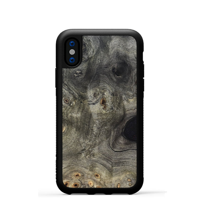 iPhone Xs Wood Phone Case - Adah (Wood Burl, 827835)