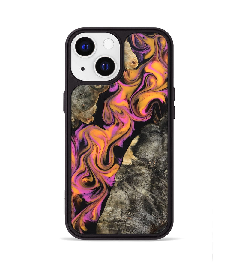 iPhone 13 Wood Phone Case - Grayce (Red, 827837)