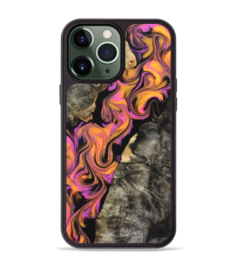 iPhone 13 Pro Max Wood Phone Case - Grayce (Red, 827837)