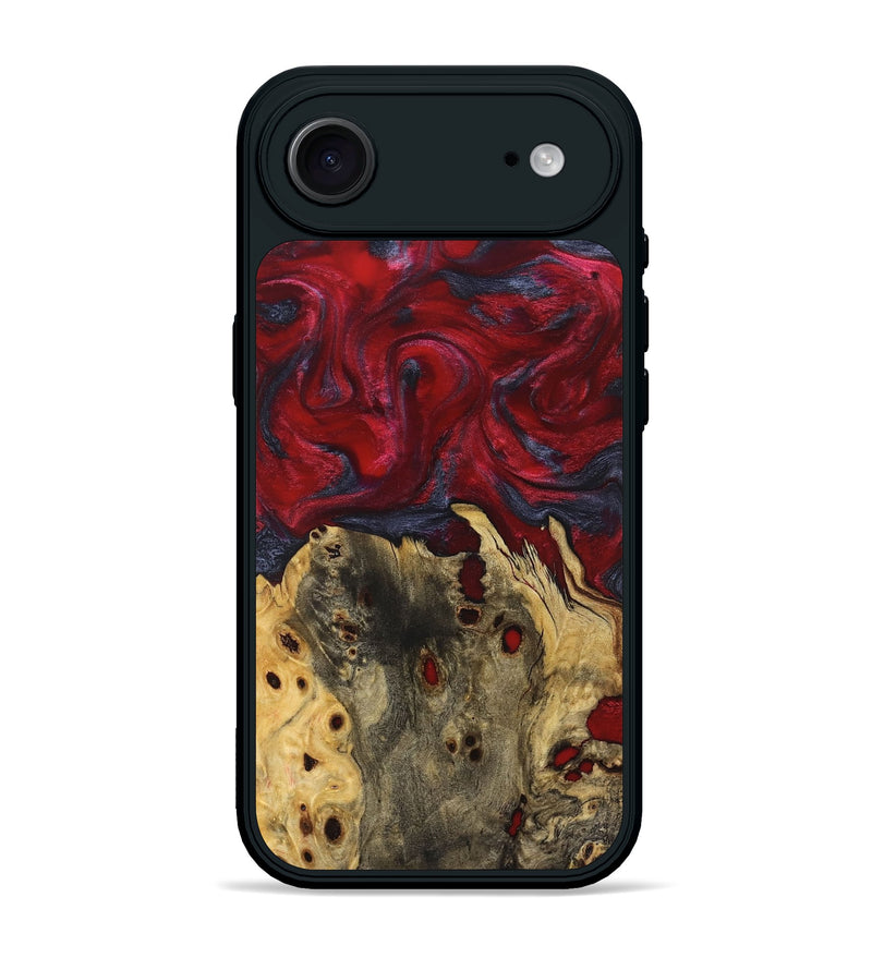 iPhone 17 Air Wood Phone Case - Jeramy (Red, 827838)