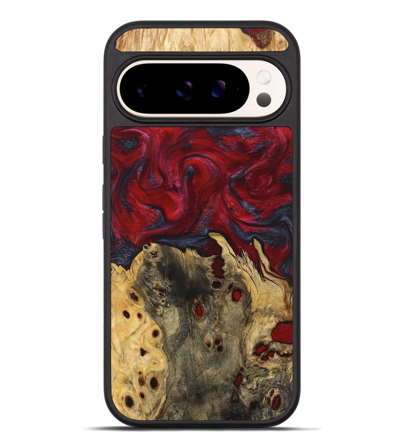 Pixel 9 Pro XL Wood Phone Case - Jeramy (Red, 827838)