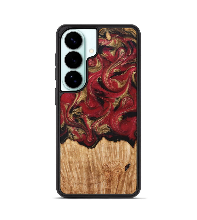 Galaxy S26 Wood Phone Case - Nancy (Red, 827839)