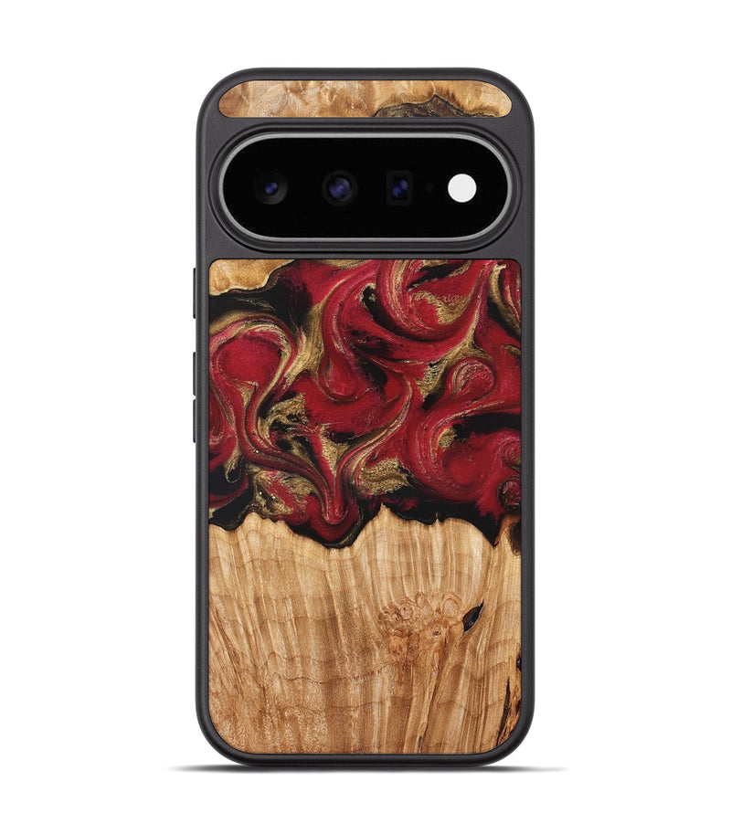Pixel 11 Wood Phone Case - Nancy (Red, 827839)