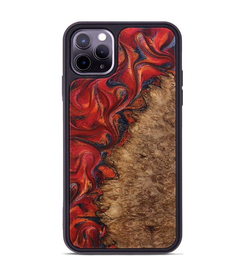 iPhone 11 Pro Max Wood Phone Case - Kiarra (Red, 827841)