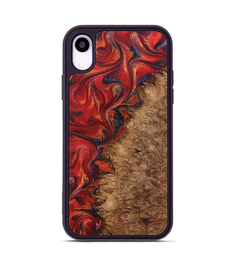 iPhone Xr Wood Phone Case - Kiarra (Red, 827841)