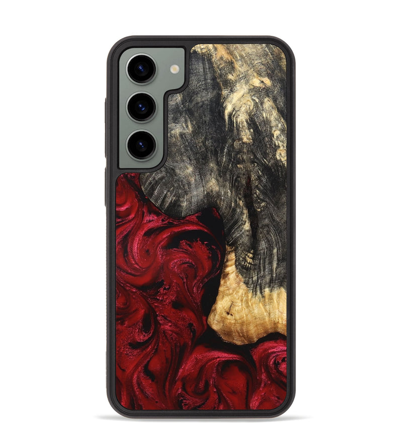 Galaxy S23 Plus Wood Phone Case - Ashly (Red, 827842)