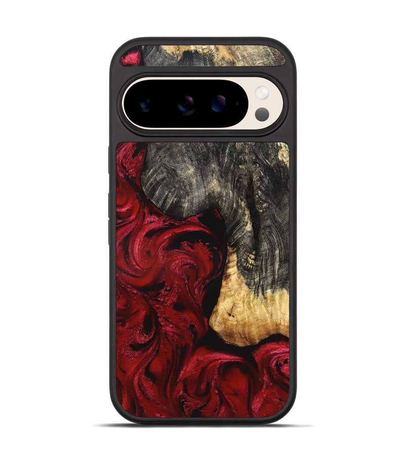 Pixel 10 Wood Phone Case - Ashly (Red, 827842)