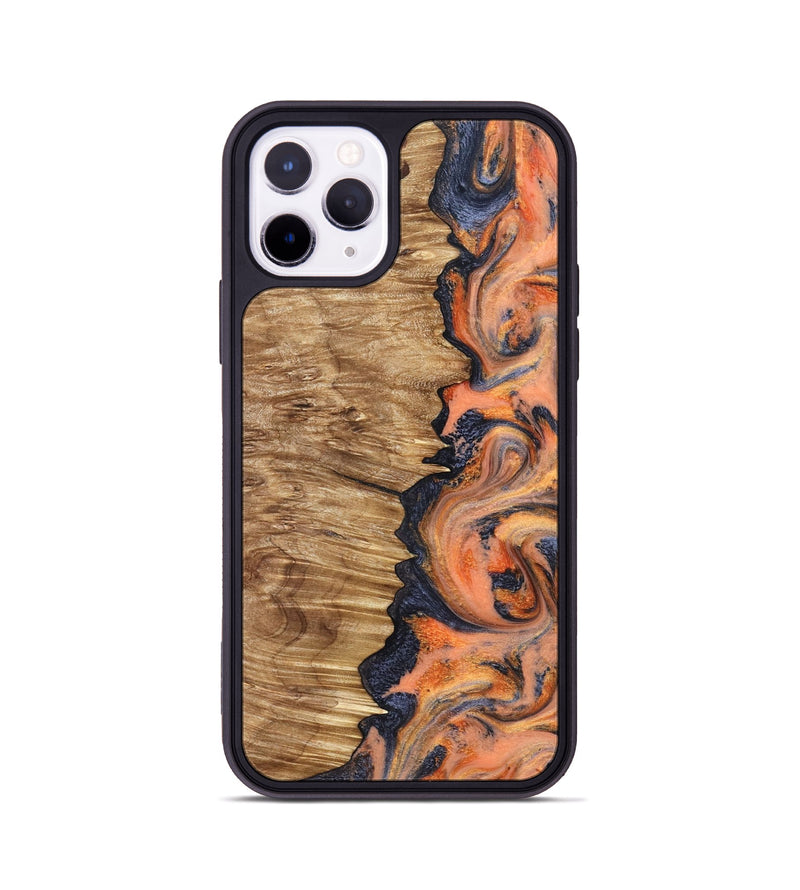 iPhone 11 Pro Wood Phone Case - Nylah (Red, 827843)