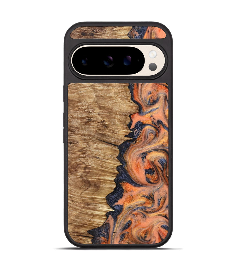 Pixel 10 Wood Phone Case - Nylah (Red, 827843)