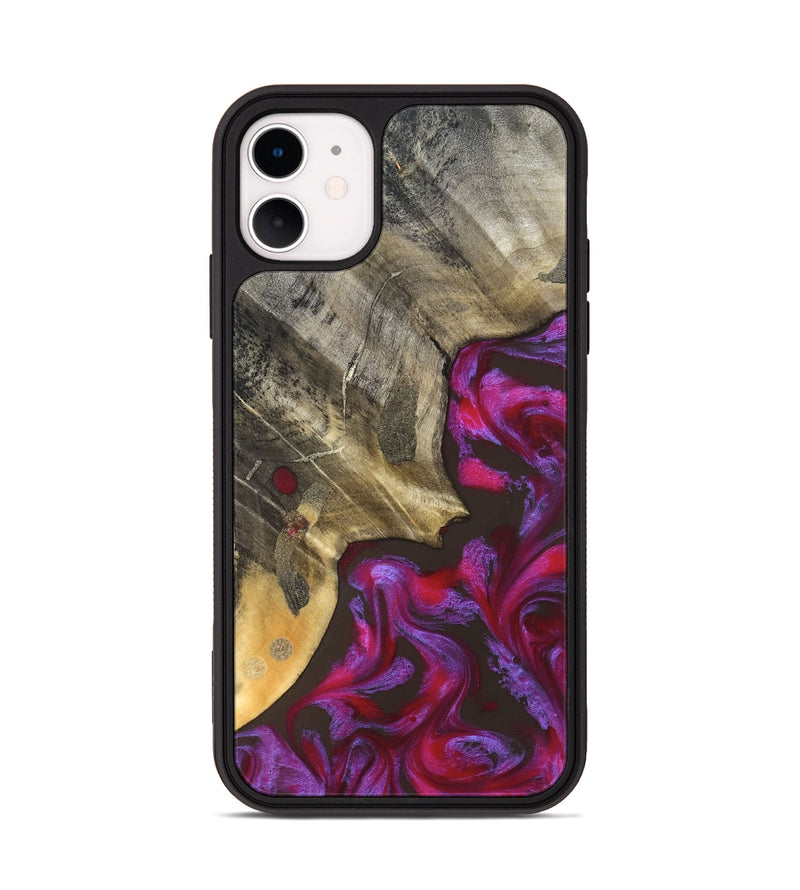 iPhone 11 Wood Phone Case - Beyonce (Red, 827844)