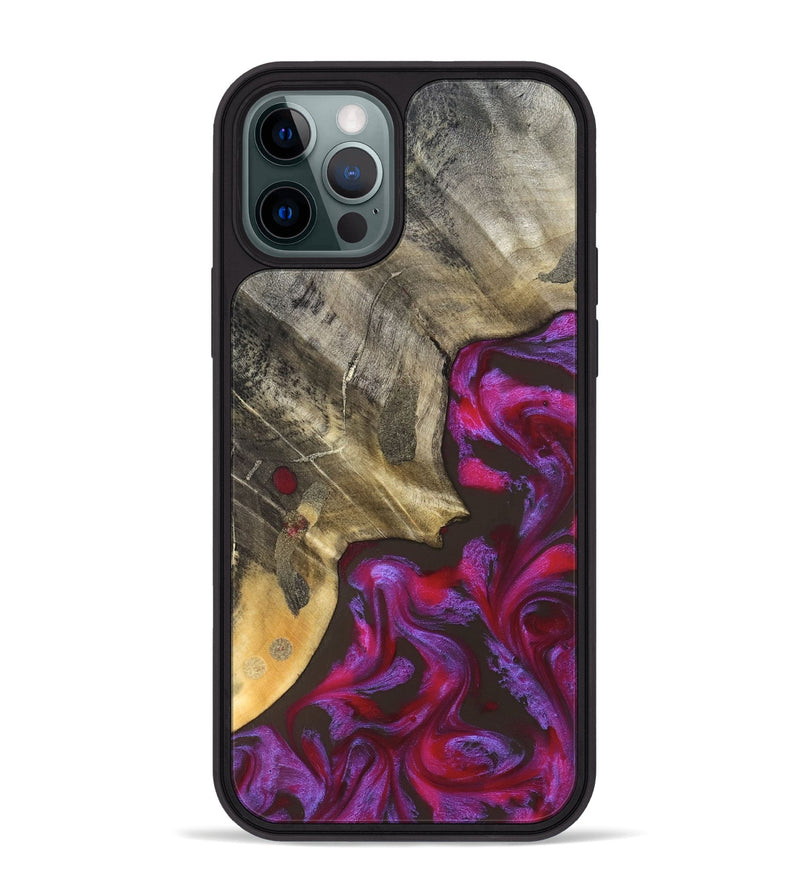 iPhone 12 Pro Max Wood Phone Case - Beyonce (Red, 827844)