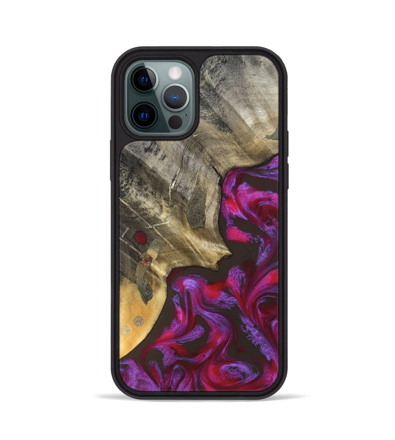 iPhone 12 Pro Wood Phone Case - Beyonce (Red, 827844)