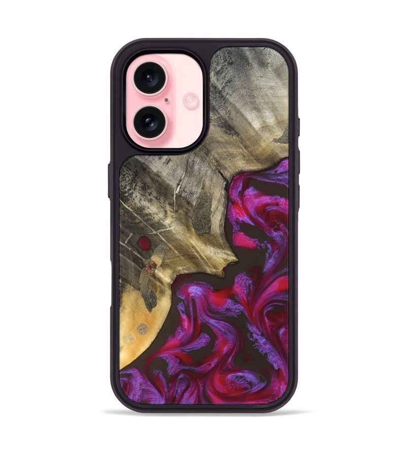 iPhone 16 Wood Phone Case - Beyonce (Red, 827844)