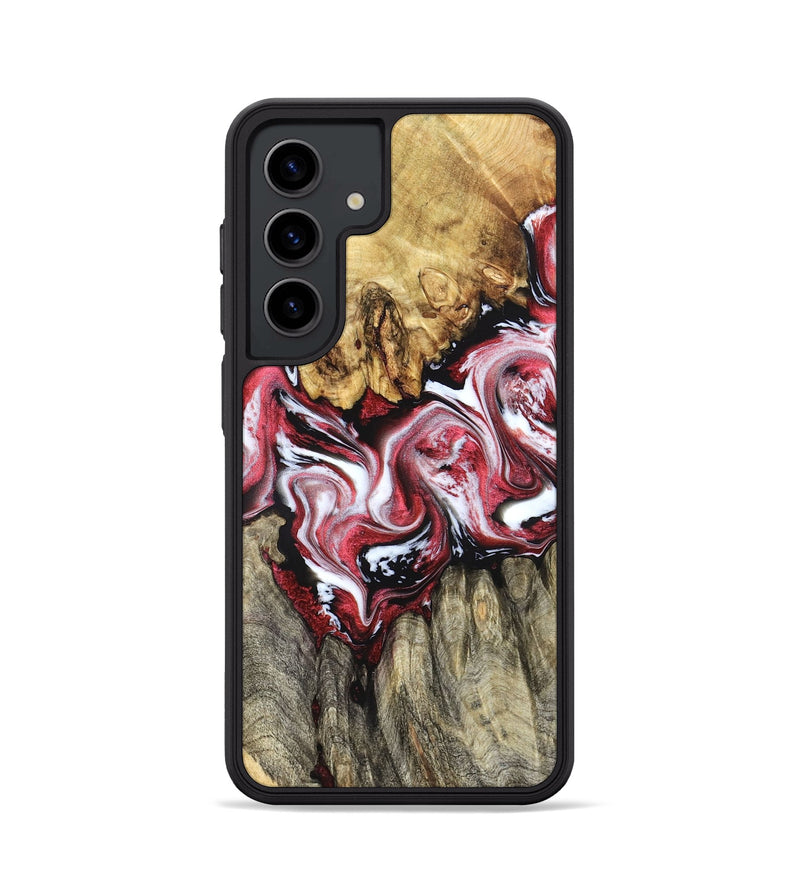 Galaxy S24 Wood Phone Case - Brody (Red, 827846)