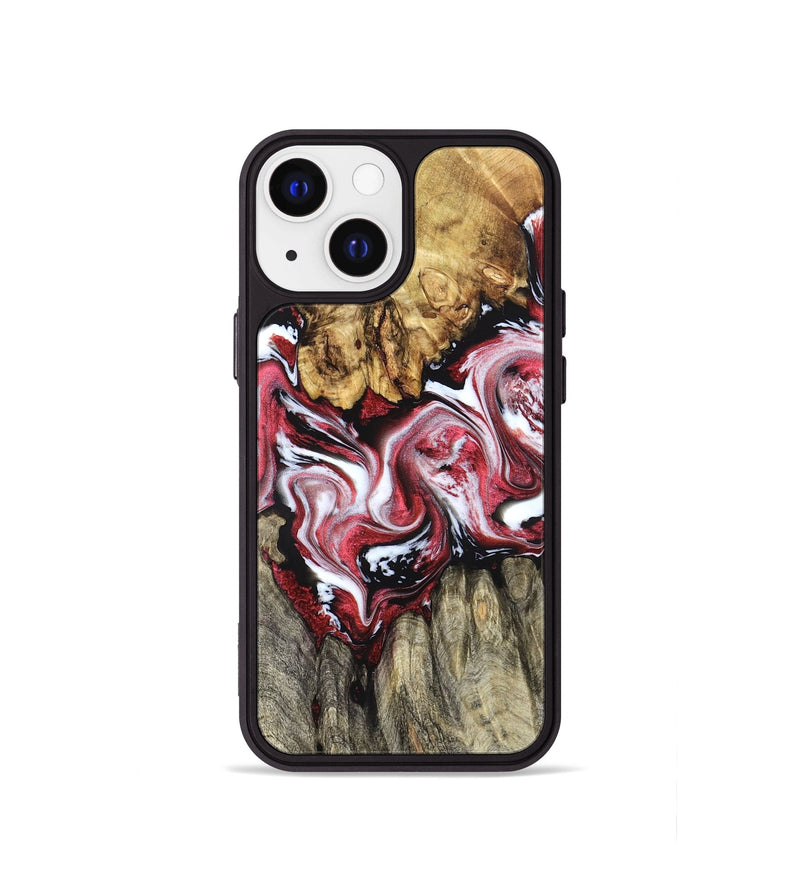 iPhone 13 mini Wood Phone Case - Brody (Red, 827846)
