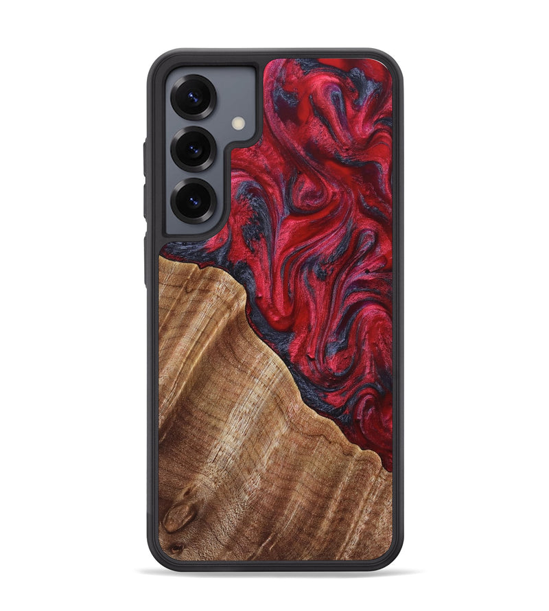 Galaxy S25 Plus Wood Phone Case - Maren (Red, 827847)