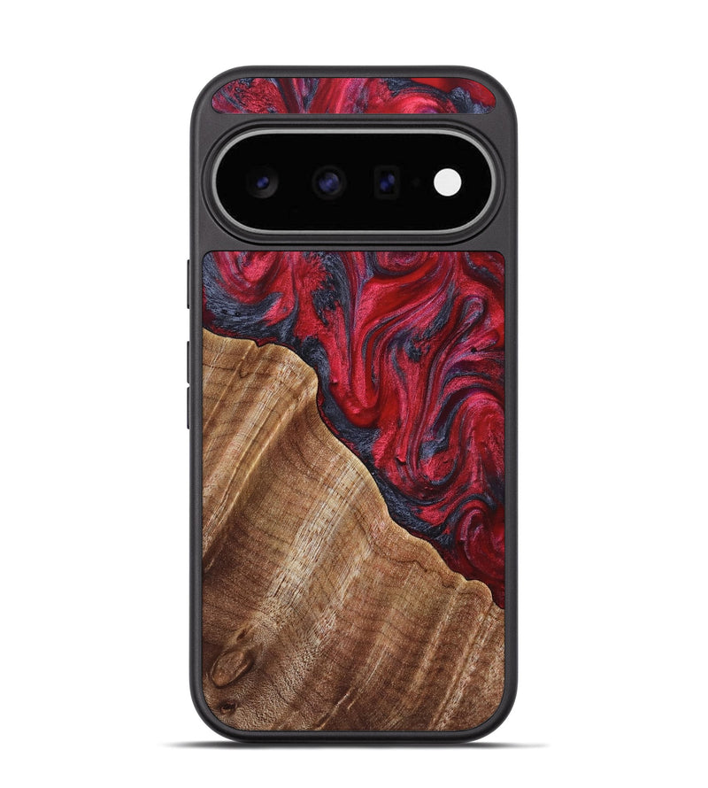 Pixel 11 Wood Phone Case - Maren (Red, 827847)