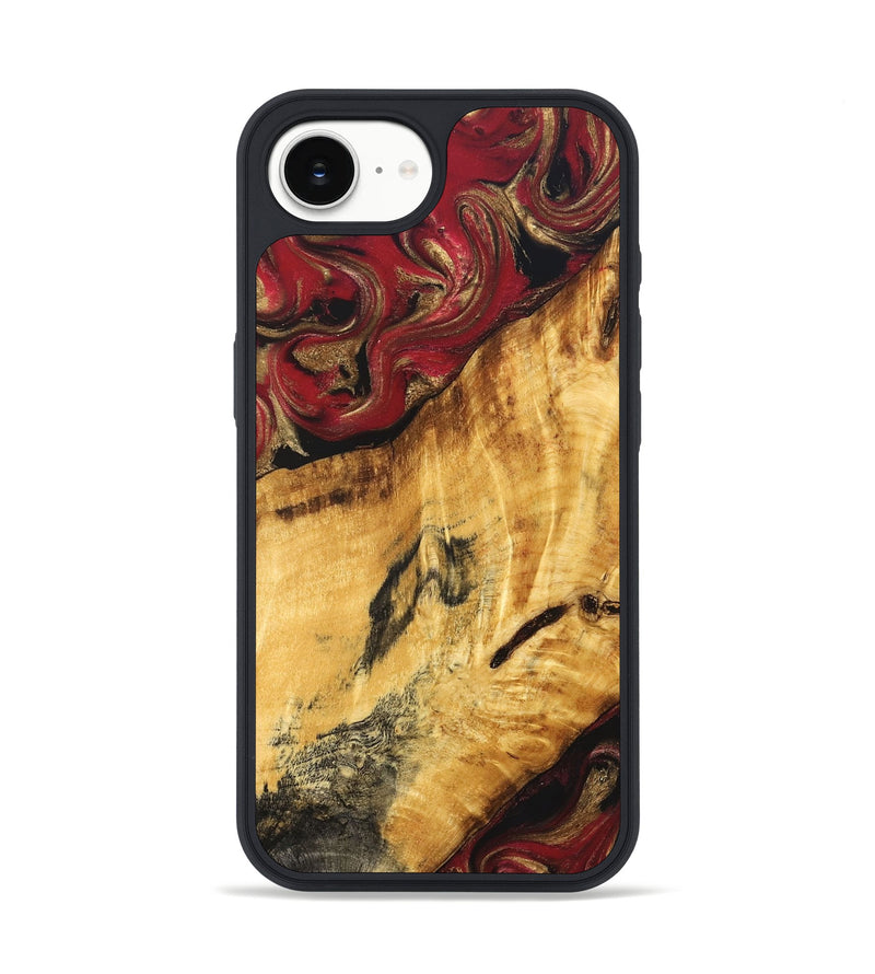 iPhone 16e Wood Phone Case - Maci (Red, 827848)