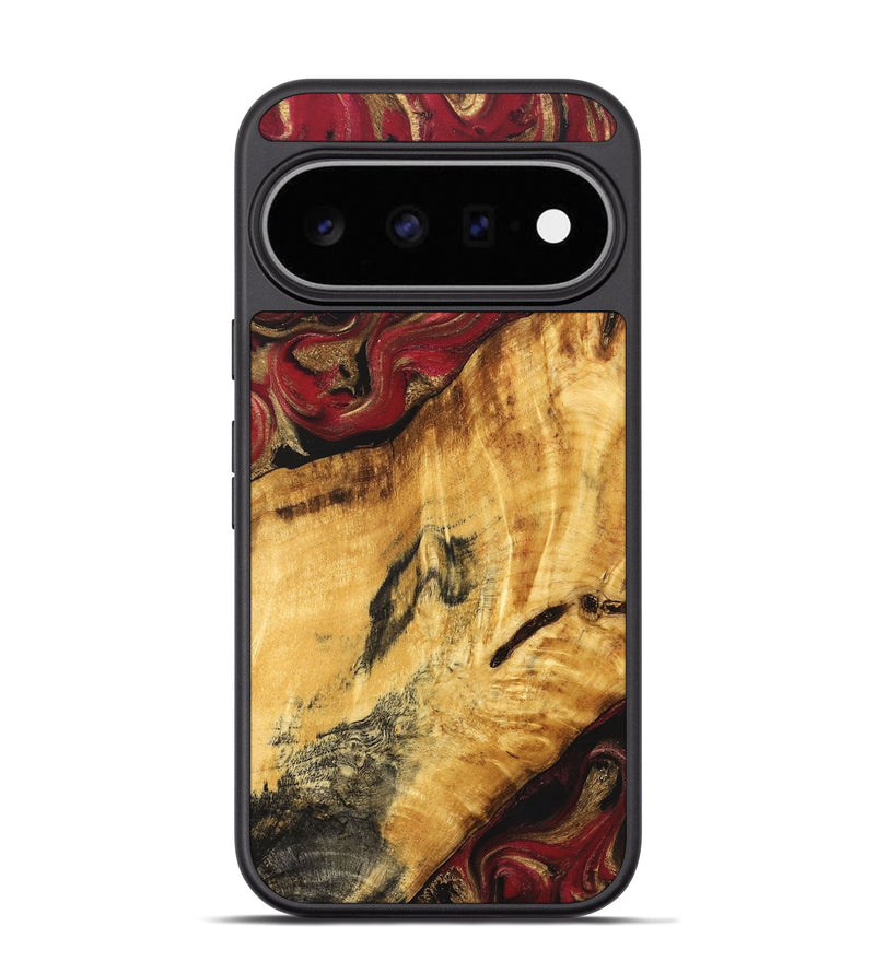 Pixel 11 Pro Wood Phone Case - Maci (Red, 827848)