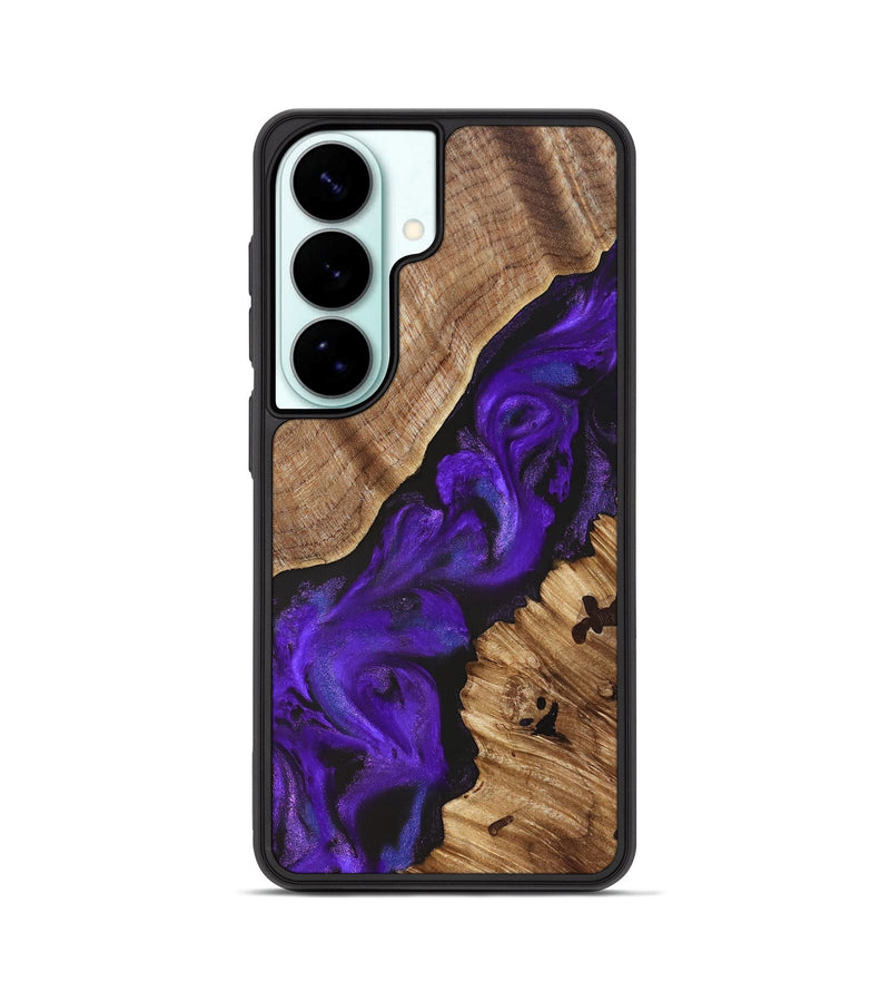 Galaxy S26 Wood Phone Case - Chanda (Purple, 827849)