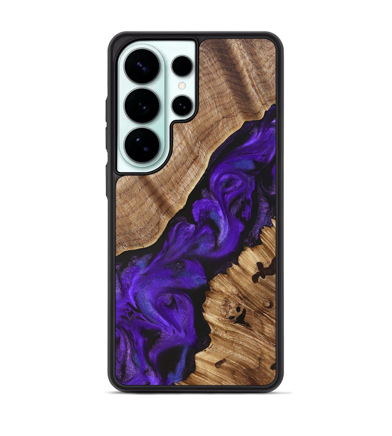 Galaxy S26 Ultra Wood Phone Case - Chanda (Purple, 827849)