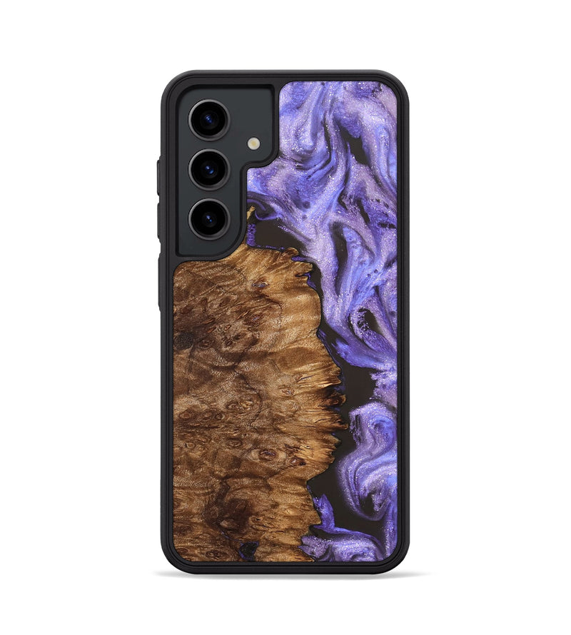 Galaxy S24 Wood Phone Case - Case (Purple, 827850)