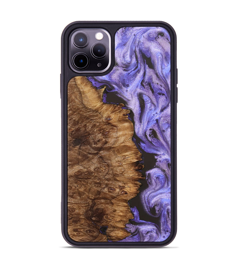 iPhone 11 Pro Max Wood Phone Case - Case (Purple, 827850)