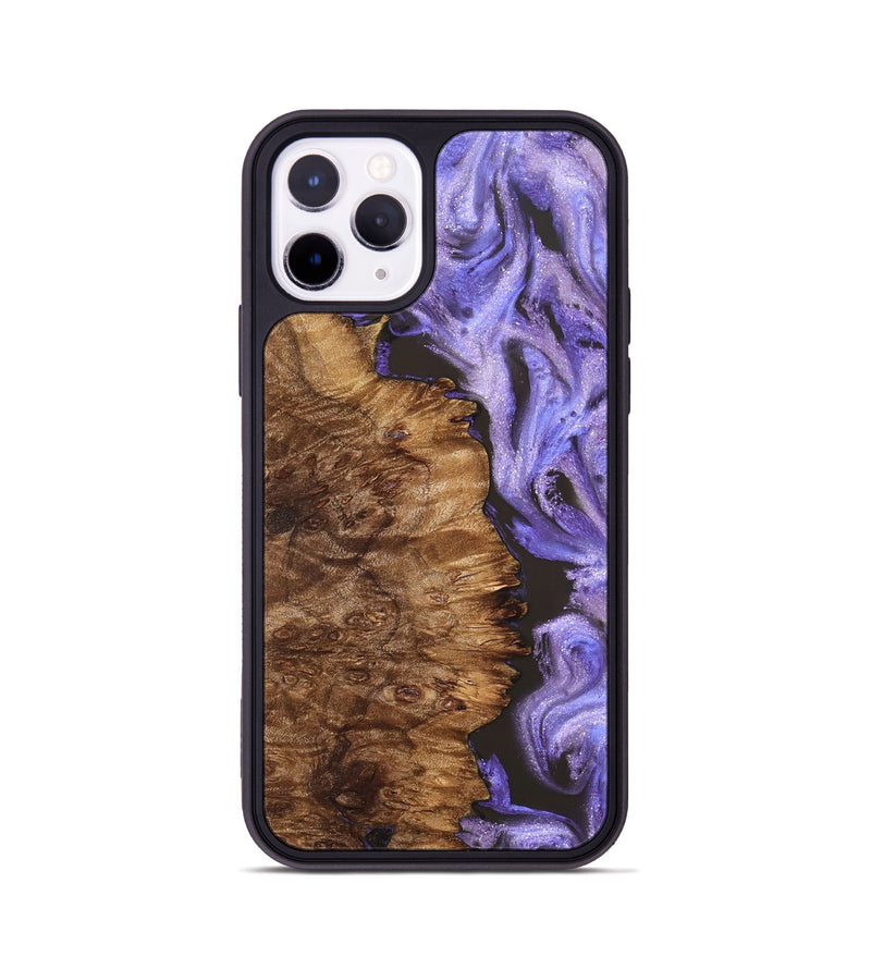 iPhone 11 Pro Wood Phone Case - Case (Purple, 827850)