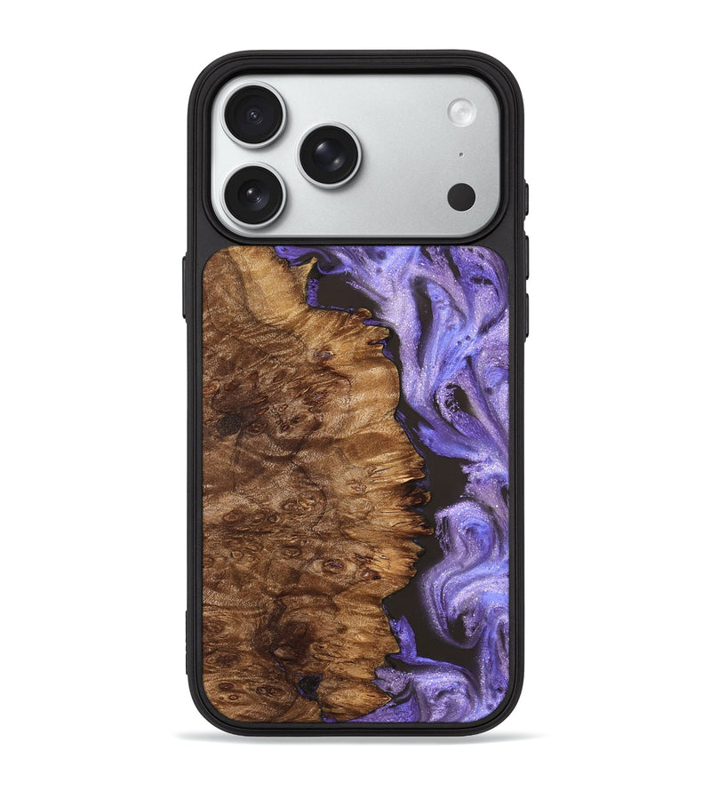 iPhone 18 Pro Max Wood Phone Case - Case (Purple, 827850)
