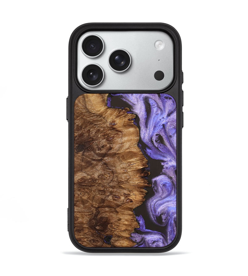 iPhone 18 Pro Wood Phone Case - Case (Purple, 827850)