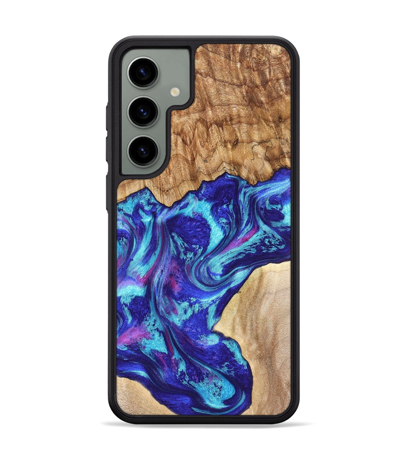Galaxy S24 Plus Wood Phone Case - Lafe (Blue, 827851)