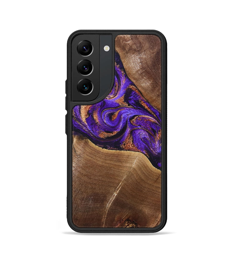 Galaxy S22 Wood Phone Case - Cayson (Purple, 827852)