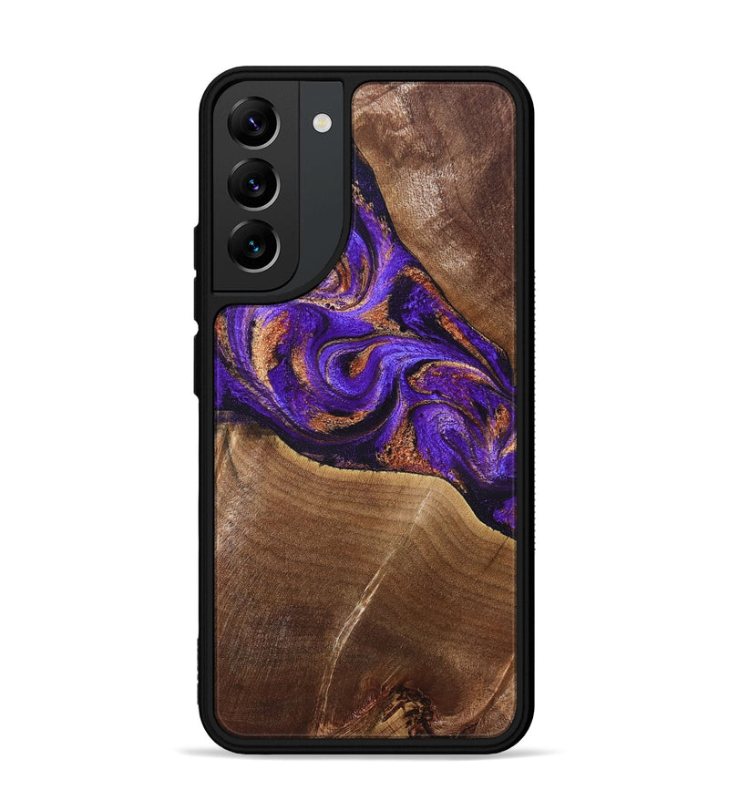 Galaxy S22 Plus Wood Phone Case - Cayson (Purple, 827852)