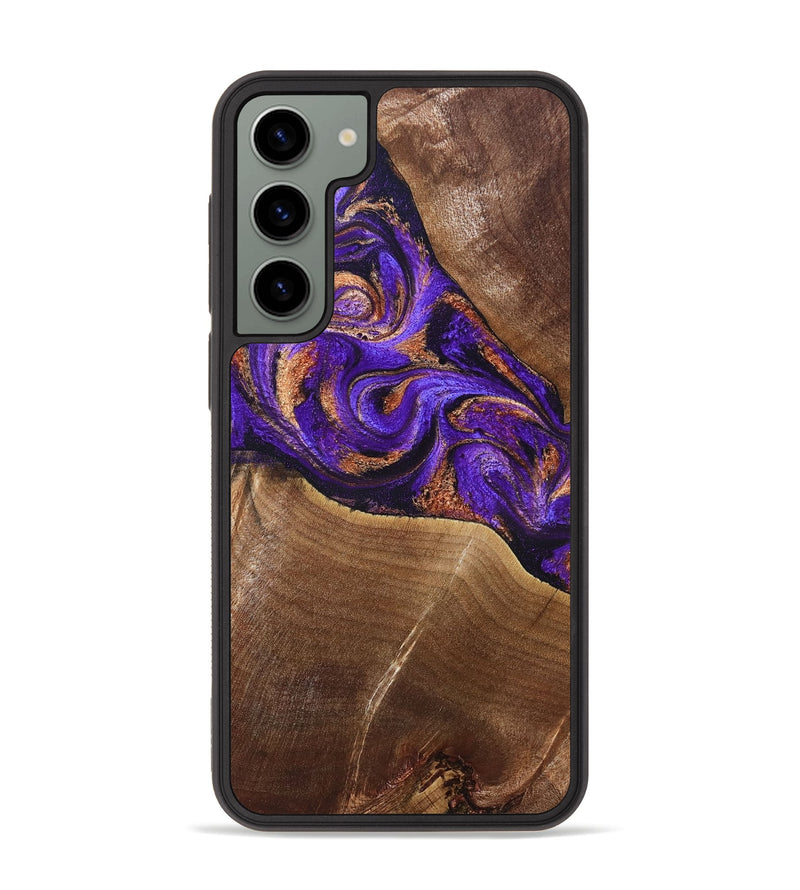 Galaxy S23 Plus Wood Phone Case - Cayson (Purple, 827852)