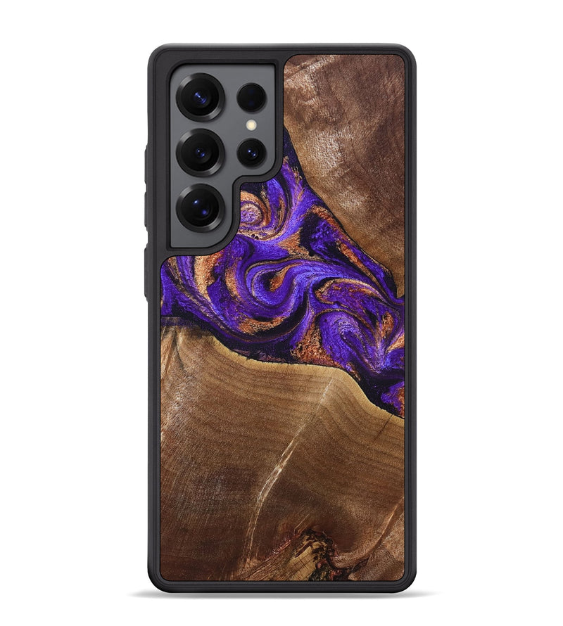Galaxy S25 Ultra Wood Phone Case - Cayson (Purple, 827852)
